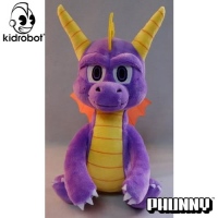 Фигурки Спайро - Фигурка Плюшевый Спайро (Phunny Plush Spyro The DragonSitting)