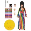 Фигурка Эльвира Повелительница Тьмы Retro Clothed Action Figures - 8” Elvira (Over The Rainbow)