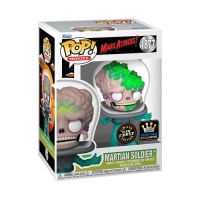 Фигурка Марсианин Pop! Movies - Mars Attacks - Martian Soldier (Glow) (Specialty Series) Chase