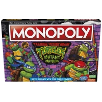 Монополия Черепашки Ниндзя Boardgame Monopoly TMNT Mutant Mayhem