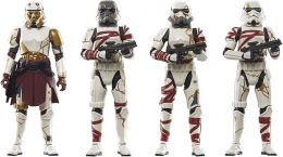 Фигурки Звёздные Войны - Набор фигурок Star Wars Figures - 3.75" Vintage Collection Ahsoka Enoch Thrawn Night Troopers 4-Pack