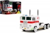 Автомобиль Экто - 1  Jada Transformers G1 Optimus Prime Big Rig with Ghostbusters Ecto-1 Graphics - Die-Cast Vehicle - 1:24 Scale