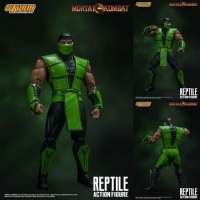 Фигурка Рептилия Mortal Kombat Figure 1/12 Scale Reptile