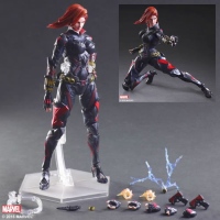 Фигурки Марвел - Фигурка Чёрная Вдова (Marvel Universe Variant Play Arts Kai Figure Black Widow)