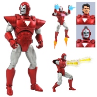 Фигурки Железный Человек - Фигурка Железный Человек (Marvel Select Figure Iron Man Silver Centurion)
