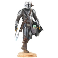 Фигурка Мандалорец Premier Collection Statue Star WarsThe Madalorian - 1/7 Scale The Mandalorian w/ Child