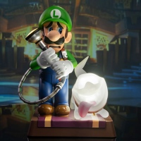 Фигурки Марио - Фигурка Луиджи (Luigi's Mansion Statues - LM3 - 9" Luigi PVC (Collector's Edition)