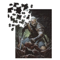 Фигурки Ведьмака - Пазл Ведьмак (Puzzles 1000 Pcs Geralt Trophy Puzzle)