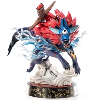 Фигурки Okami - Фигурка Оки (Okami Statue Oki (Wolf Form) Standard Edition PVC Painted Statue)