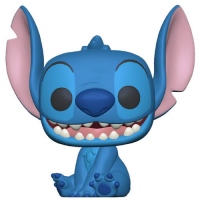 Фигурка Стич Pop! Disney Lilo & Stitch Stitch (Seated / Smiling)