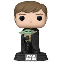 Фигурка Люк Скайуокер и Грогу Pop! Star Wars The Mandalorian Luke Skywalker w/ Grogu