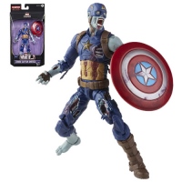 Фигурка Капитан Америка Зомби Marvel Legends 6" Figures Build-A-Figure The Watcher Zombie Captain America