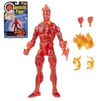 Фигурка Человек Факел Marvel Legends 6" Figure Fantastic Four (Retro Series) Human Torch