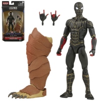 Фигурка Человек Паук Marvel Legends 6" Figure Build-A-Figure Marvel's Armadillo Black & Gold Suit Spider-Man