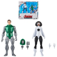 Фигурка Капитан Марвел и Доктор Дум Marvel Legends 6" Figures - Avengers 60th Anniversary - Captain Marvel Vs Doctor Doom 2- Pack