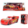 Машинка Молния Маккуин 1:24 Scale Diecast Hollywood Rides - Cars Lightning McQueen (Ex Tire Rack Edition)