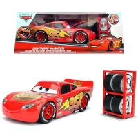 Машинка Молния Маккуин 1:24 Scale Diecast Hollywood Rides - Cars Lightning McQueen (Ex Tire Rack Edition)