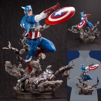 Фигурки Капитан Америка - Фигурка Капитан Америка (Fine Art 1/6 Scale Statue Captain America Marvel Universe Avengers)