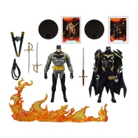 Набор Фигурок Бэтмен против Азраэля DC Multiverse Figure 7" Scale Curse Of The White Knight Batman Vs Azbat Multipack