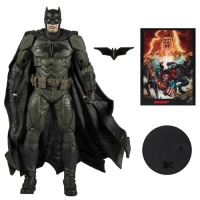 Фигурка Бэтмен Page Punchers 7" Scale Figure w/ Comic DC Black Adam Batman w/ Comic