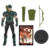 Фигурка Зелёная Стрела Page Punchers 7" Scale Figure w/ Comic - DC - W03 - Injustice 2 - Green Arrow w/ Comic