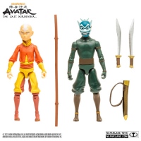 Фигурки Аанг и Зуко Avatar: The Last Airbender Figures - 5" Scale Aang Vs Bkue Spirit Zuko 2-Pack
