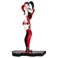 Фигурка Харли Квинн Harley Quinn Red, White & Black Statues - 1/10 Scale Harley Quinn (By J Scott Campbell)