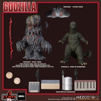 Фигурки Годзилла против Хедора 5 Points XL Figures - Godzilla Vs Hedorah (1971) - Three Figure Boxed Set