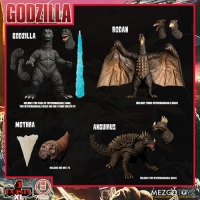 Фигурки Годзиллы 5 Points XL Figures  Godzilla: Destroy All Monsters (1968) - Round 1 Boxed Set