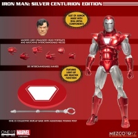 Фигурка Железный Человек One:12 Collective Figures - Marvel - Iron Man: Silver Centurion Edition