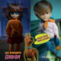 Куклы Living Dead Dolls - Фигурки Вельма и Фред (LDD Figures Scooby-Doo Velma and Fred)