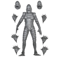 Фигурка Существо из Чёрной Лагуны Universal Monsters 7" Scale Figures - Ultimate Creature From The Black Lagoon (Black & White)