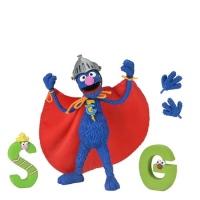 Фигурка Супер Гровер Sesame Street 7" Scale Figures - Ultimate Super Grover
