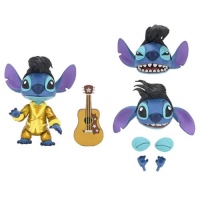 Фигурка Стич Элвис Lilo & Stitch 7" Scale Figures - Ultimate Gold Suit Elvis Stitch