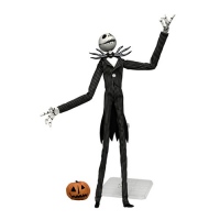 Фигурки Кошмар перед Рождеством - Фигурка Джек Скеллингтон NBX Figures - Articulated Jack Skellington w/ Pumpkin Figure