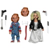 Фигурки Чаки и Тифани Retro Clothed Action Figure Bride Of Chucky 5.5" Chucky & Tiffany 2-Pack