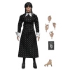Фигурка Уэнсдэй Retro Clothed Action Figures - Wednesday (TV Series 2022) - 8" Wednesday (Classic Dress)