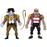 Фигурки Черепашки-Ниндзя - Набор Фигурок Рокстеди и Бибоп (Turtles In Time Figure Pirate Rocksteady and Bebop 2-Pack)