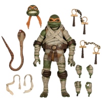 Фигурка Микеланжело Мумия TMNT 7" Scale Figures TMNT x Universal Monsters Ultimate Michelangelo As The Mummy