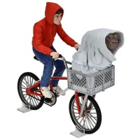 Фигурка Элиотт и Инопланетянин E.T. 40th Anniversary 7" Scale Figures - Elliott & E.T. On Bicycle