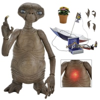 Фигурка Инопланетянин E.T. 40th Anniversary 7" Scale Figures - Ultimate Deluxe E.T. w/ LED Chest & Phone Home Communicator