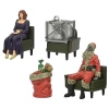 Фигурки Битлджус - Beetlejuice Beetlejuice (2024 Movie) Figures - 3" Waiting Room Set #01