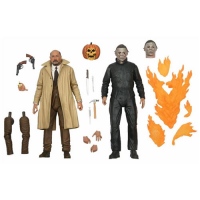 Фигурки Доктор Лумис и Майкл Майерс Halloween 7" Scale Figure Ultimate Michael Myers and Dr Loomis 2-Pack