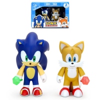 Фигурки Соник и Тэилс Sonic The Hedgehog Figures - 3" Sonic and Tails Vinyl 2-Pack