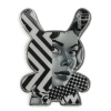 Значок Dunny 20th Anniversary Monochromic Dunny Pin By Tristan Eaton